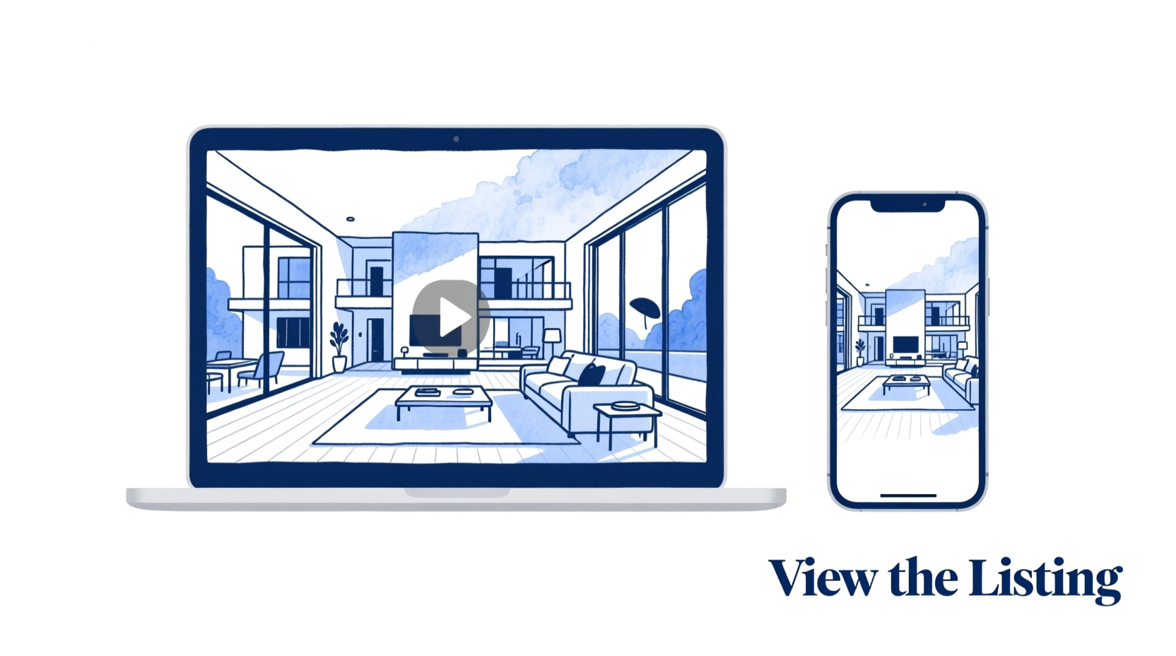 Example listing video outputs in 16:9 landscape and 9:16 vertical formats from BetterSpace